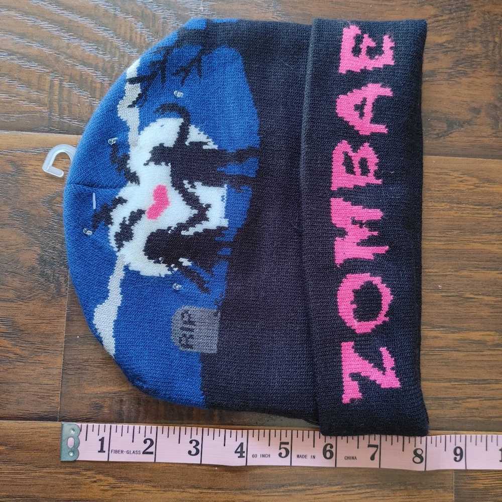 NWOT Zombae zombies light up beanie - image 2