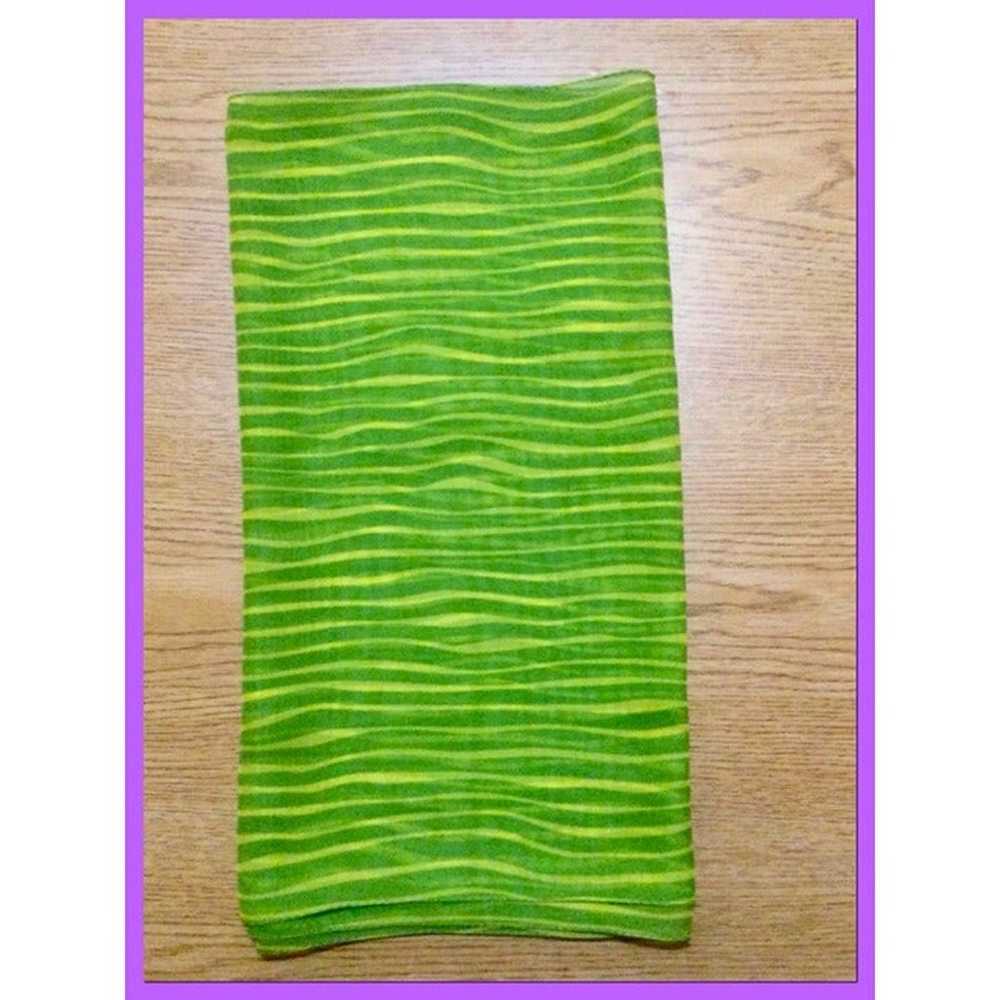 Bright Semi Sheer Scarf_083 - image 5