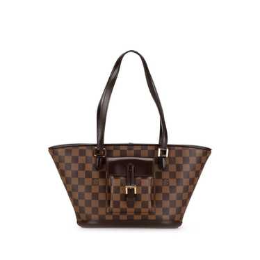 Louis Vuitton Manosque leather handbag