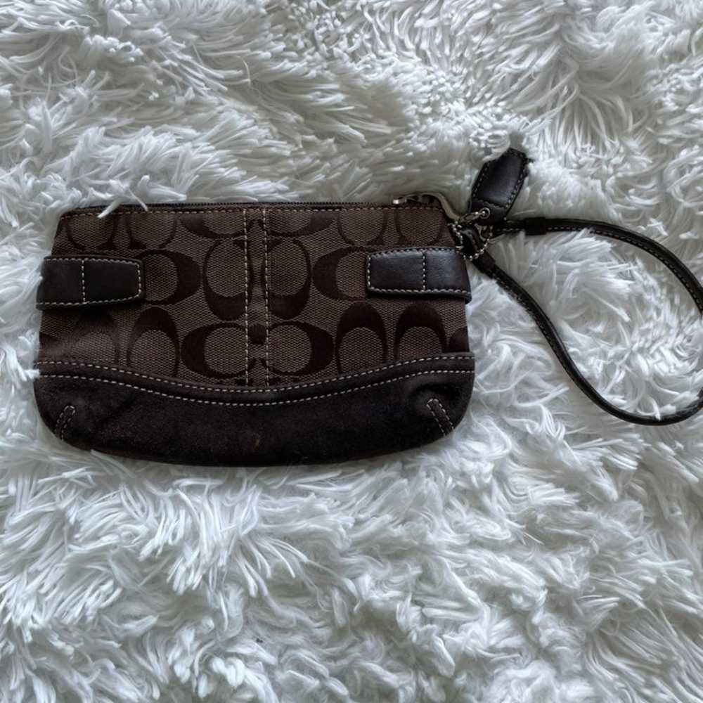 Vintage Coach Wristlet - image 2