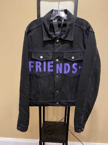 Vlone RARE Vlone Friends Black / Purple Denim Jack