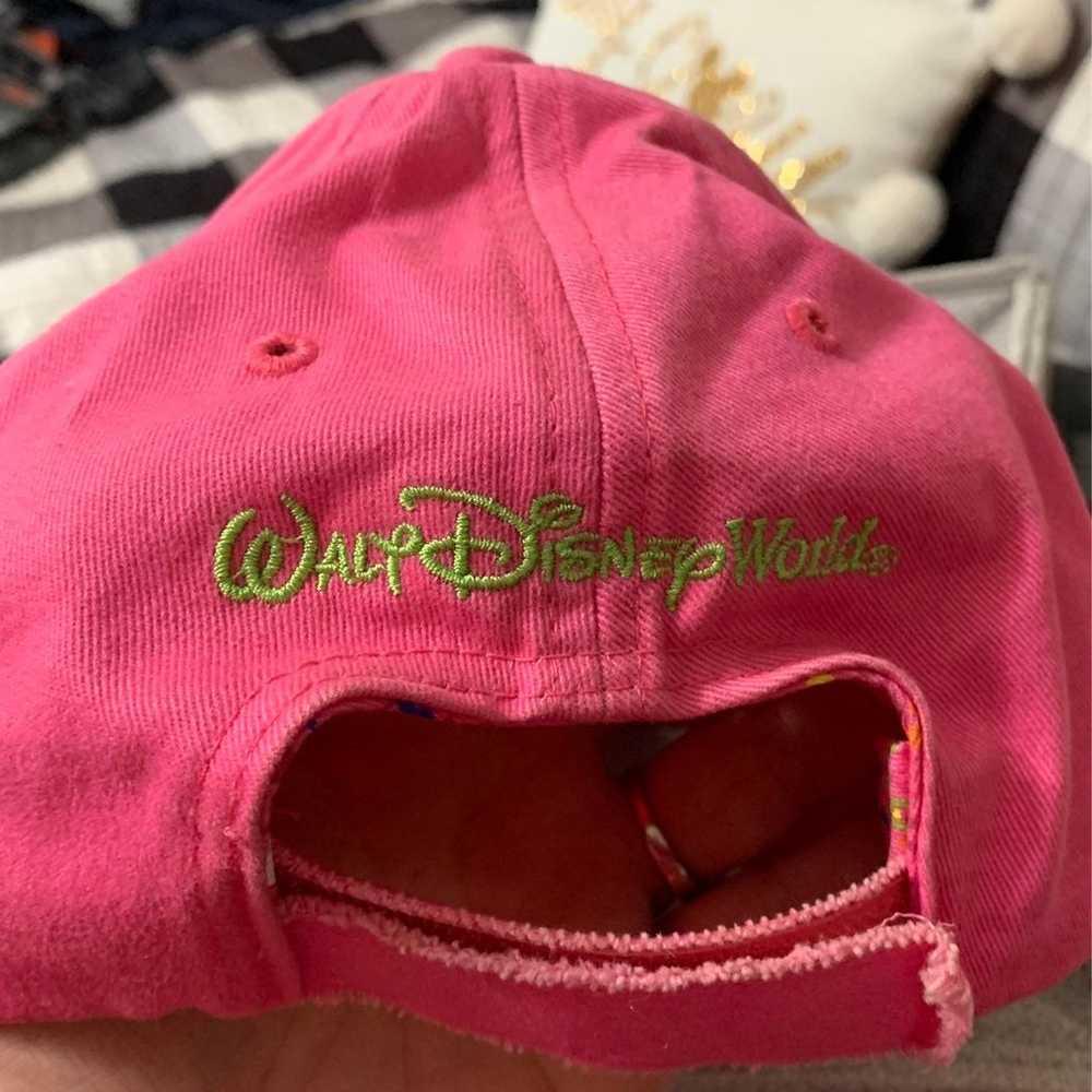 Disney parks vintage hot pink baseball hat says M… - image 2