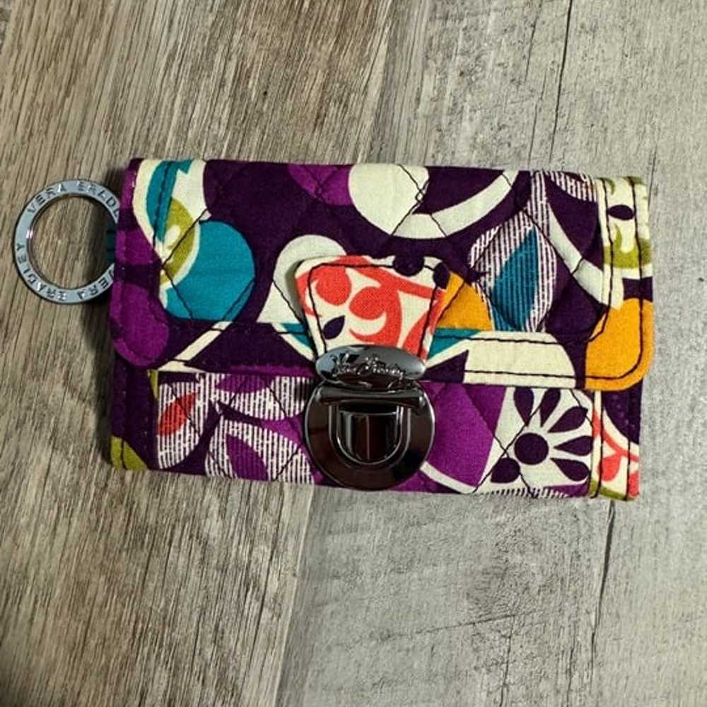 Vera Bradley Multi-Color Floral Folded Women's Wa… - image 1