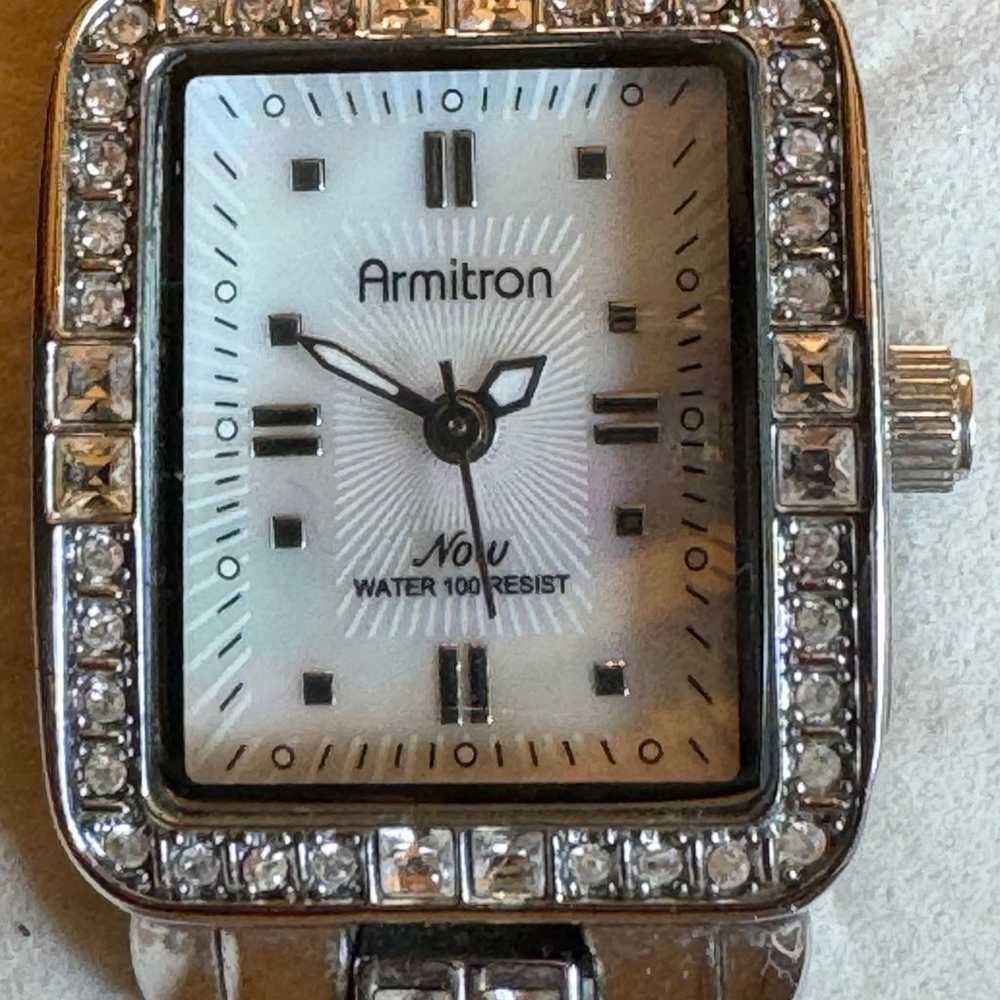 Women’s Vintage Armitron  Mother of Pearl Watch - image 3