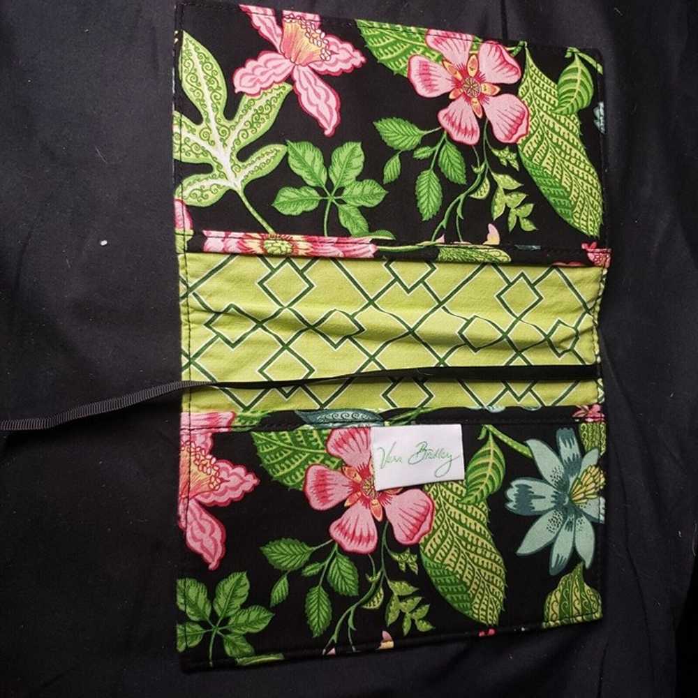 VERA BRADLEY VINTAGE PATTERN BLACK FLORAL BOOK CO… - image 1