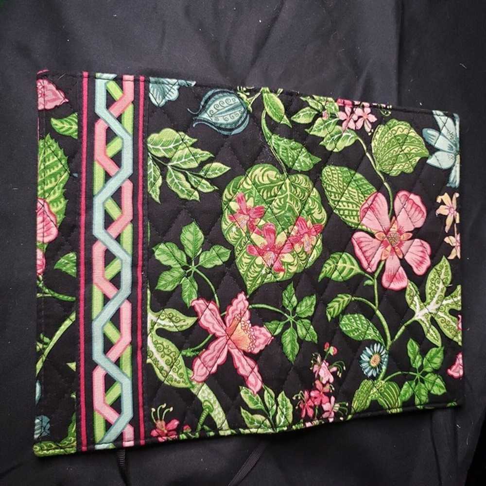 VERA BRADLEY VINTAGE PATTERN BLACK FLORAL BOOK CO… - image 5