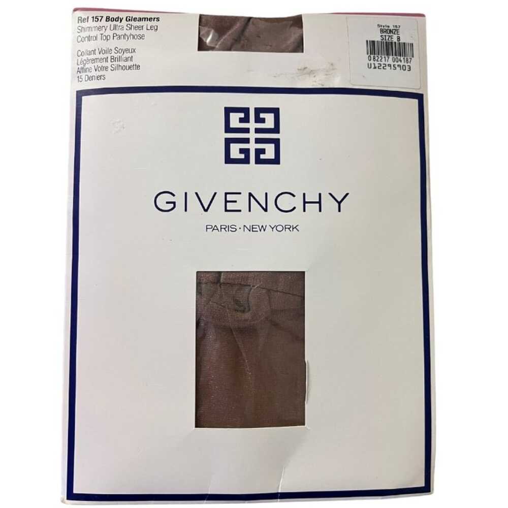 VTG Givenchy Body Gleamers Ultra Sheer Pantyhose … - image 1