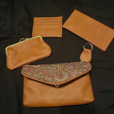 5 piece vintage wallets set - image 1