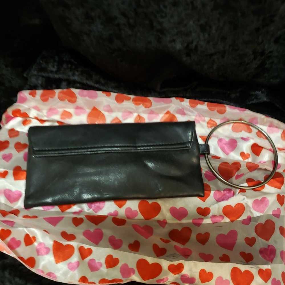 Vintage leather wristlet/Gpl - image 2