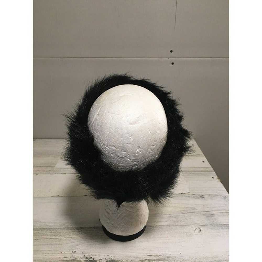 Vintage Avon woman’s black faux fur headband - image 4