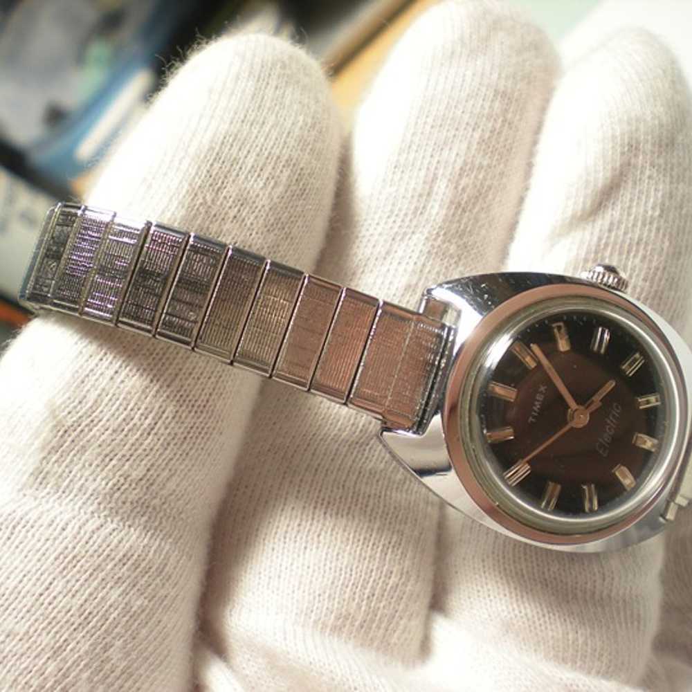 Lady TIMEX"Electric"Very Vintage 1974 pre-quartz … - image 6