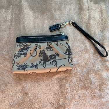 Vintage Coach Wristlet