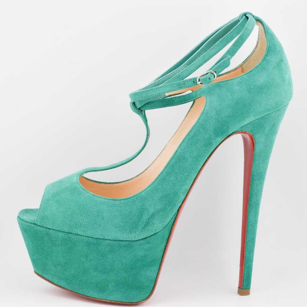 Christian Louboutin Lady Peep heels - image 7