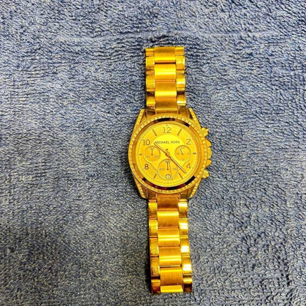 Ladies Michael Kors Golds watch - image 1