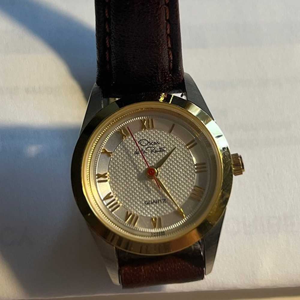 Ladies Vintage Oscar De La Renta Quartz Watch - image 1