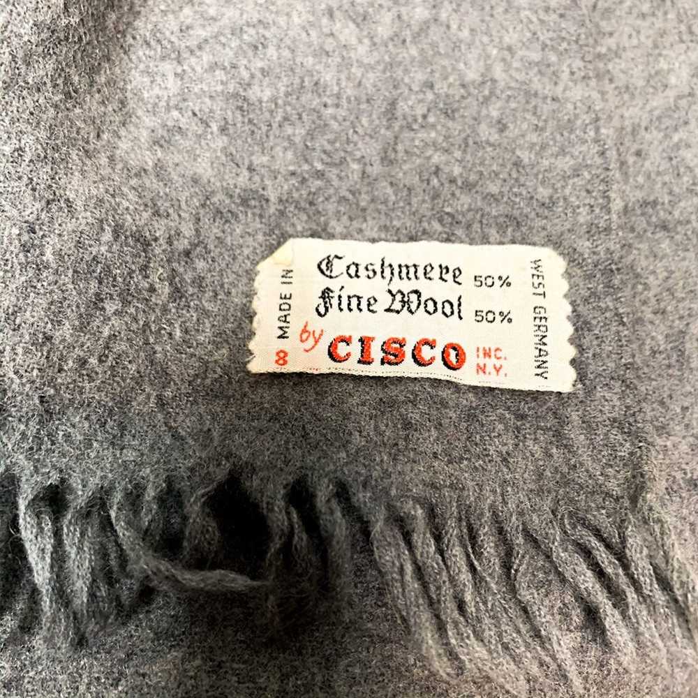 cisco cashmere wool scarf - image 4