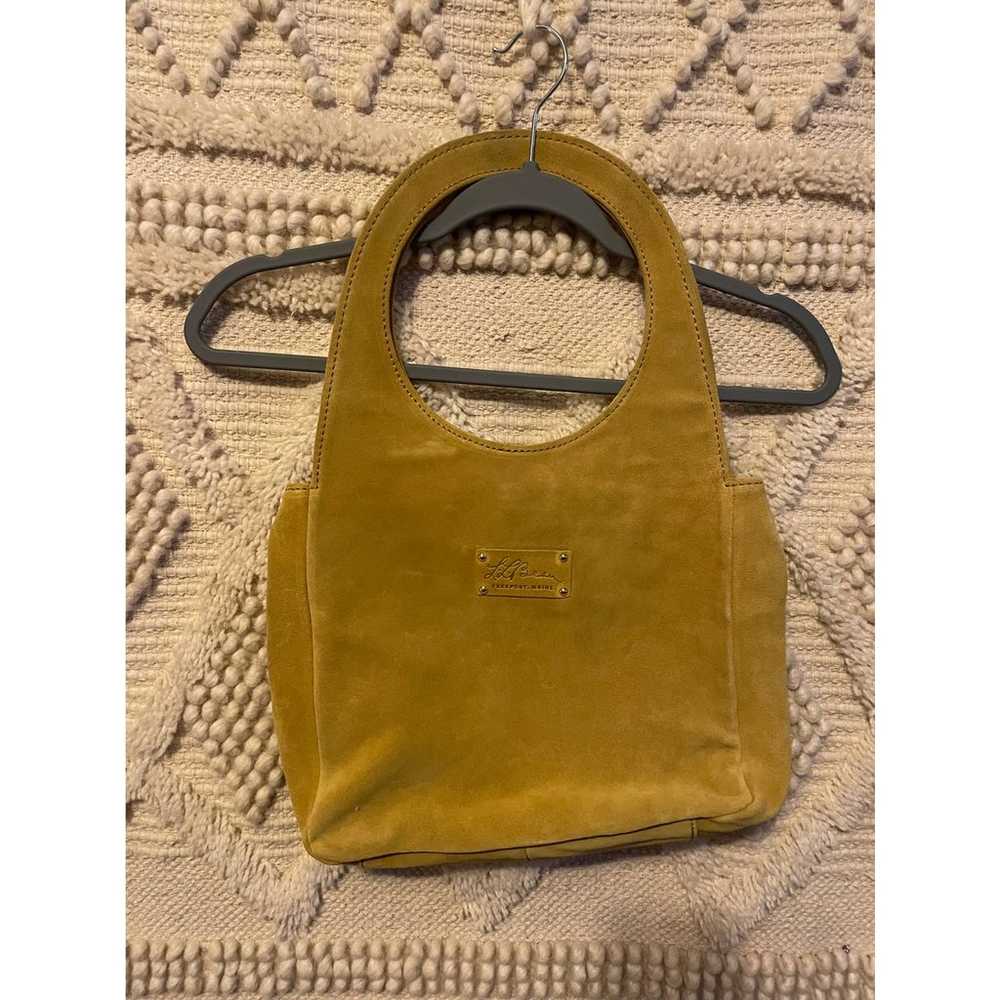 Vintage leather LL Bean Purse - image 1