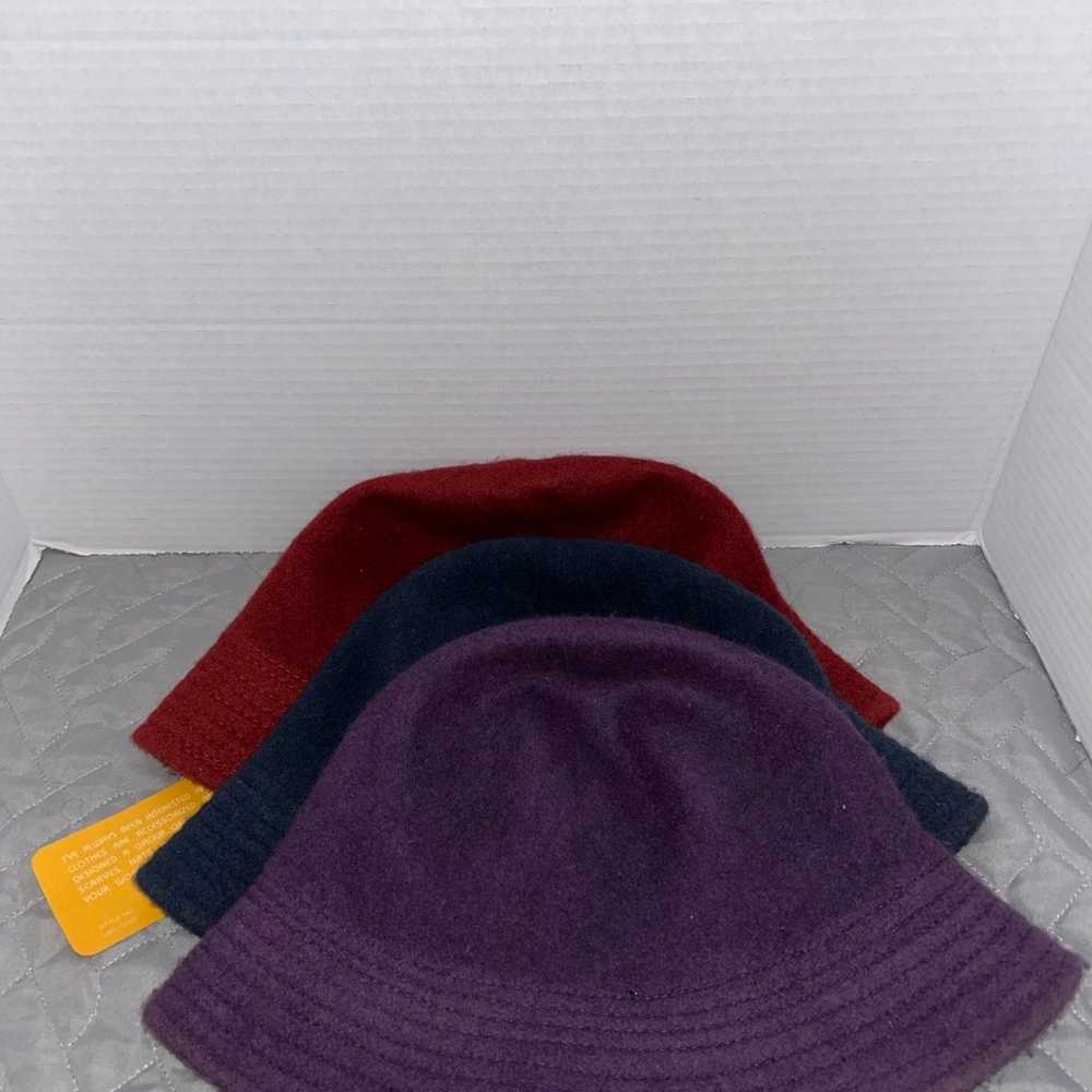 Vintage Liz Claiborne Bucket Hat Woman Lamb Wool … - image 6