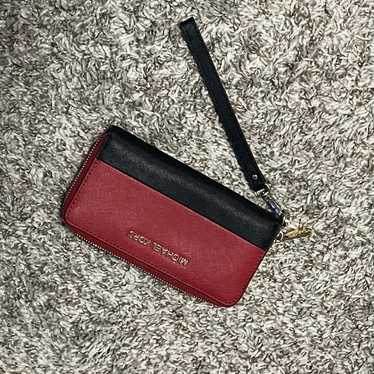 Red and Black Michael Kors Wallet