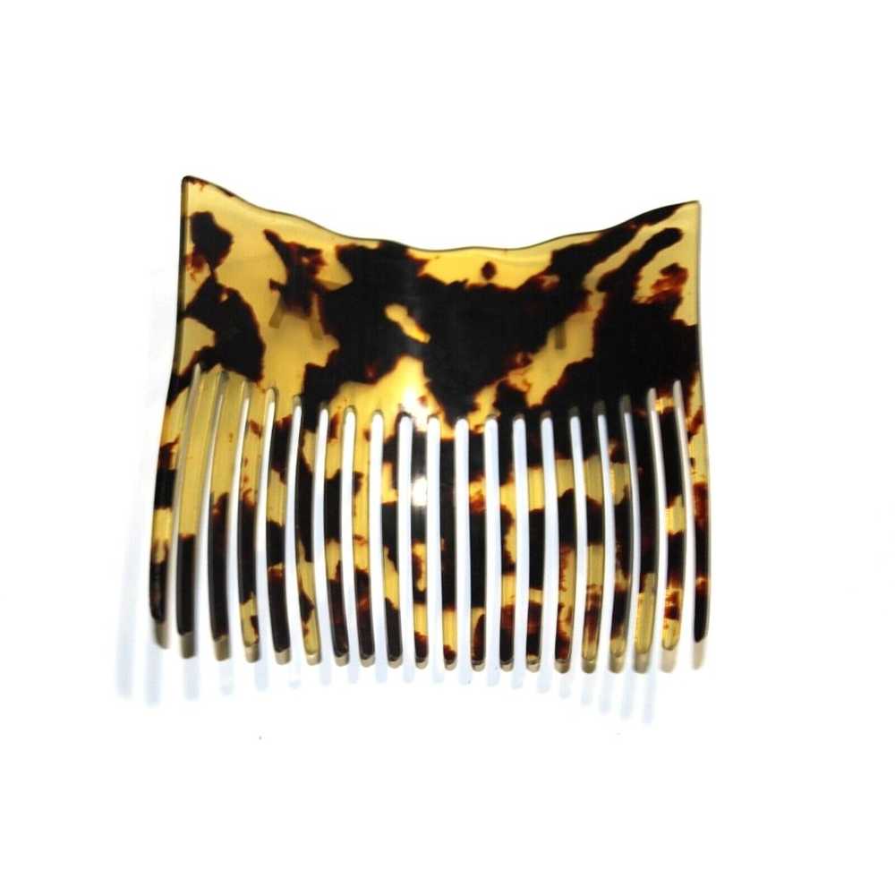 Hawaiian Samoan Talofa Faux Turtle Shell Comb Hai… - image 6