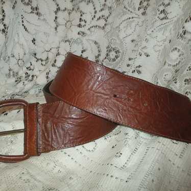 Banana Republic wide leather belt