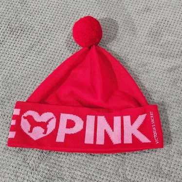 Vintage Victoria's Secret VS PINK Beanie hat