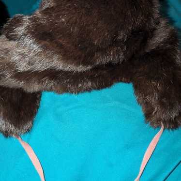 Russian real fox fur hat vintage Soviet Union coll