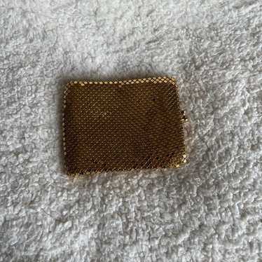 Vintage Gold Mesh Wallet Coin Purse