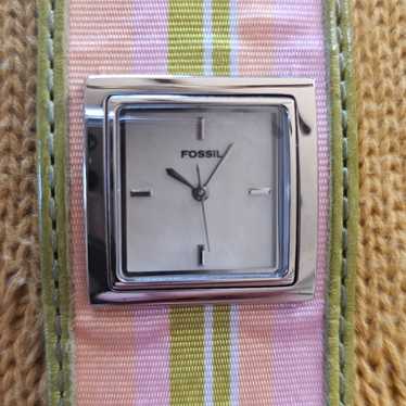 値下げ❗️FOSSIL ハートWatch Ring ゴールド/ピンク Fossil vintage watch - Gem