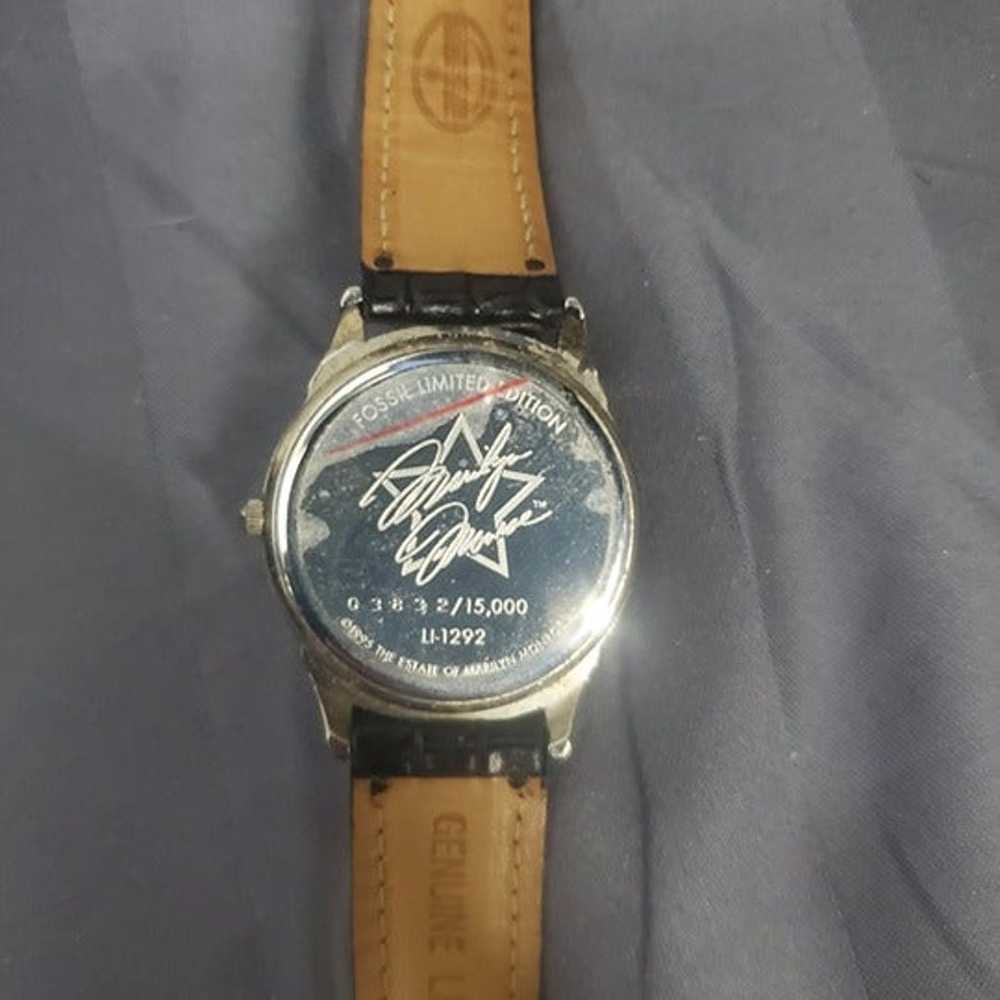 Vintage Fossil Marilyn Monroe Watch Limited Editi… - image 4