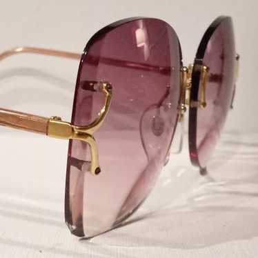 New Rimless Luxottica Sunglasses NOS - image 1