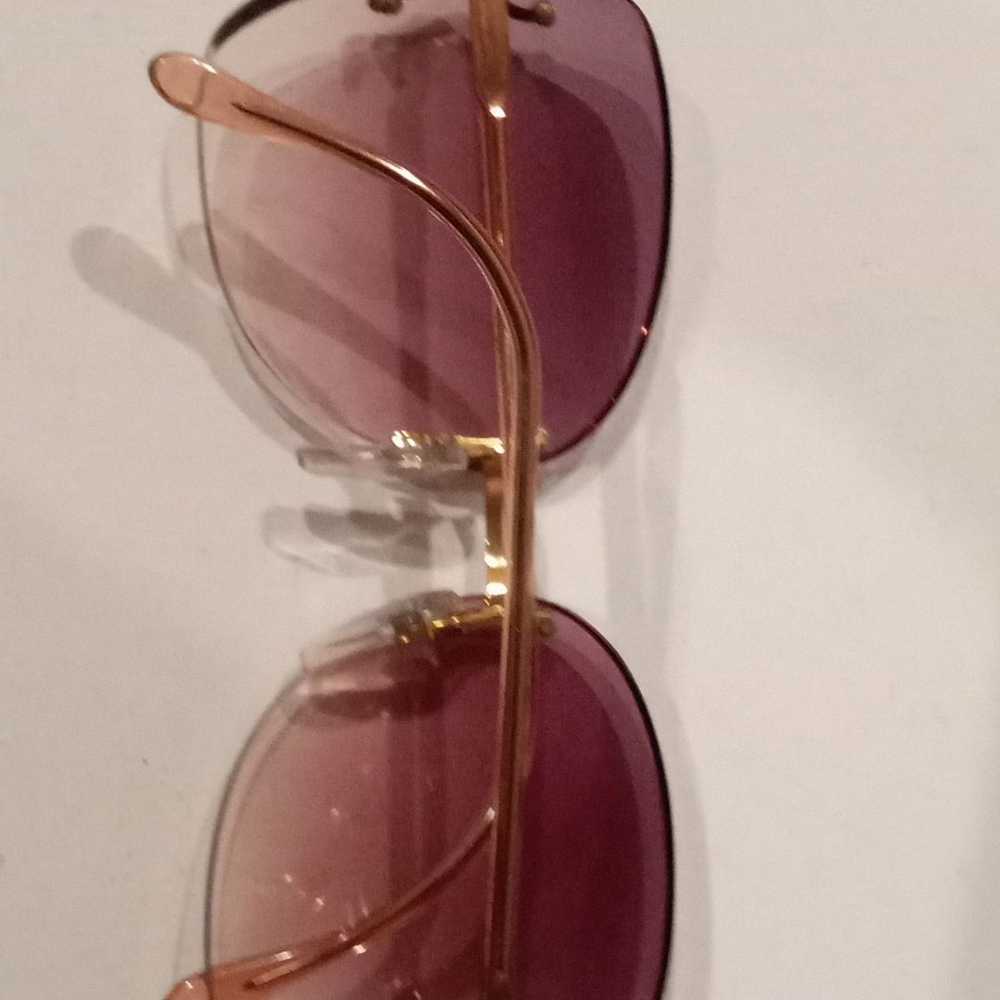 New Rimless Luxottica Sunglasses NOS - image 4