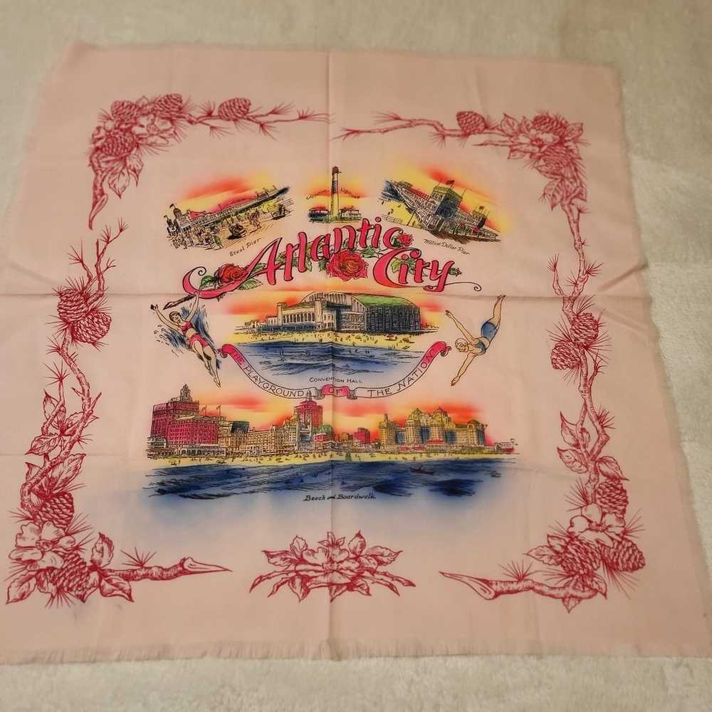 Vintage Pristine 1960s Atlantic City Souvenir Sil… - image 1