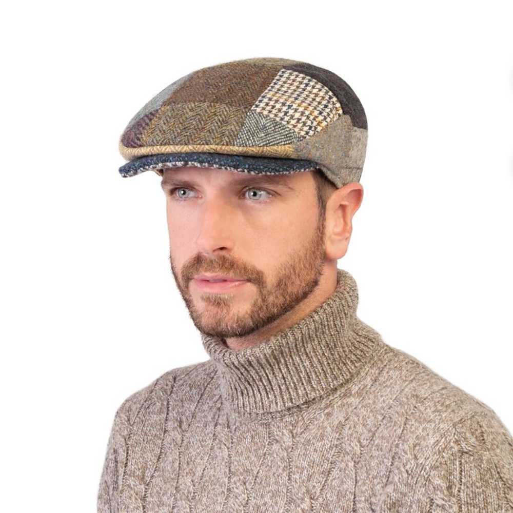 Vintage Hanna Hats Patchwork Linen (Unisex) - image 2