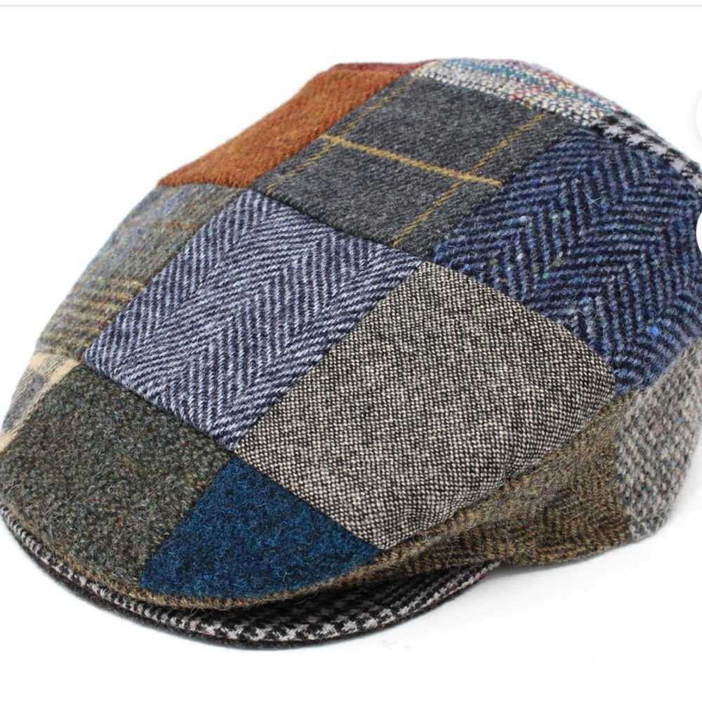 Vintage Hanna Hats Patchwork Linen (Unisex) - image 3