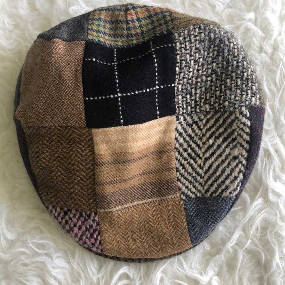 Vintage Hanna Hats Patchwork Linen (Unisex) - image 4