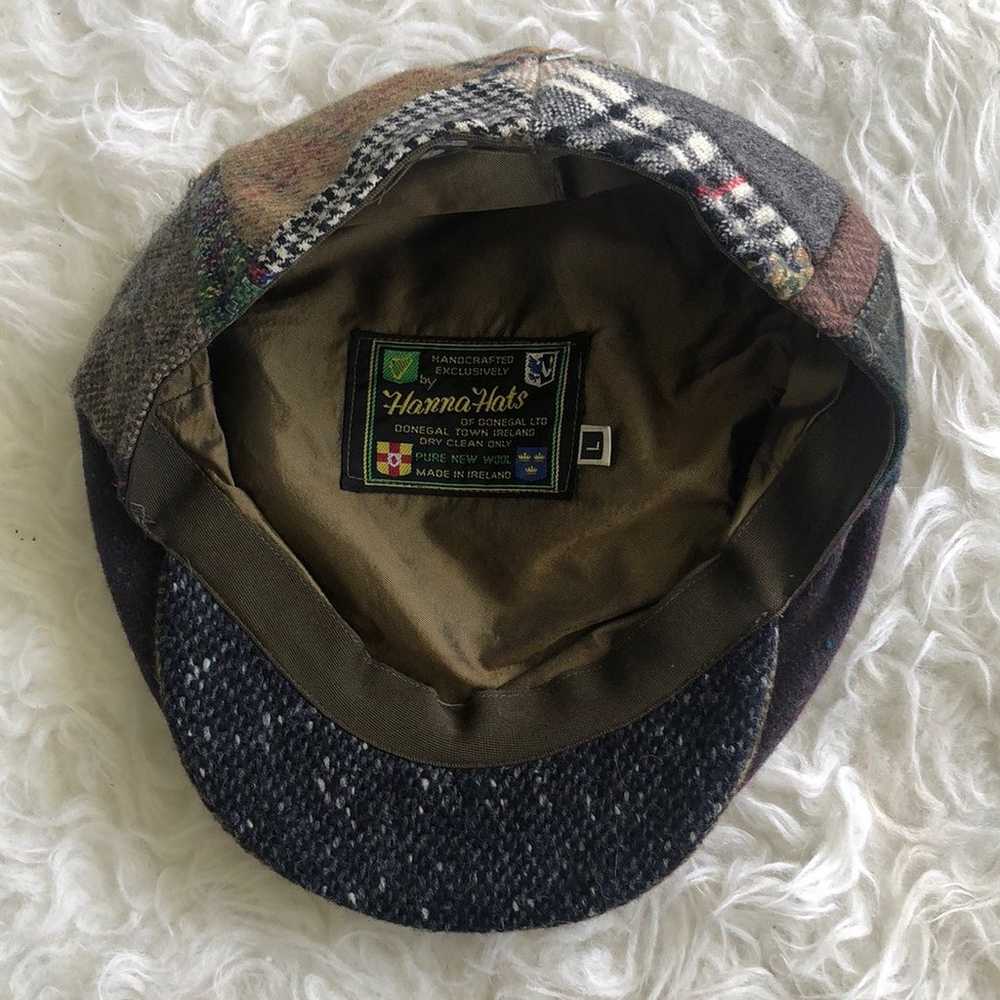 Vintage Hanna Hats Patchwork Linen (Unisex) - image 5