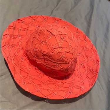 Pink Vintage Sun Hat - image 1