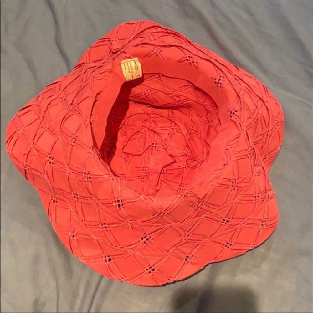 Pink Vintage Sun Hat - image 4