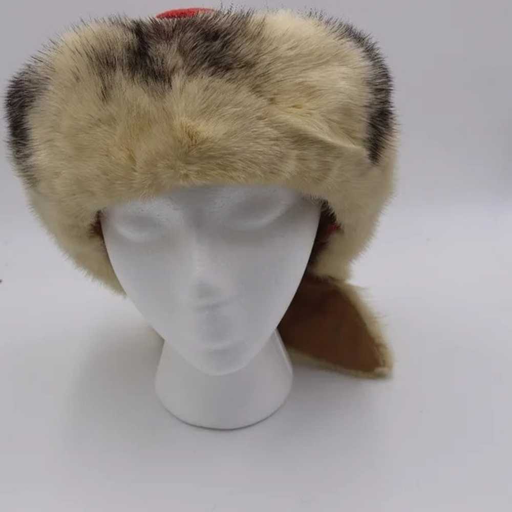 Vintage  Fur Hat with Tails - image 2