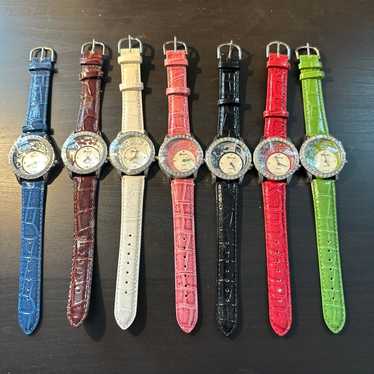 Set of 7 Vintage Geneva Womens watches