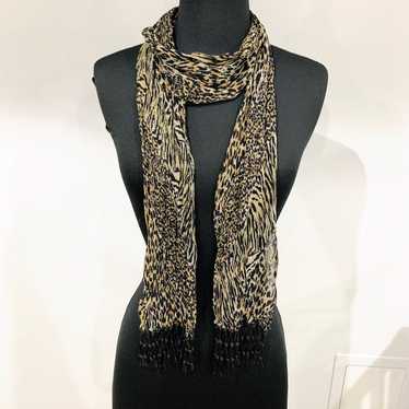 VINTAGE Animal Print Scarf