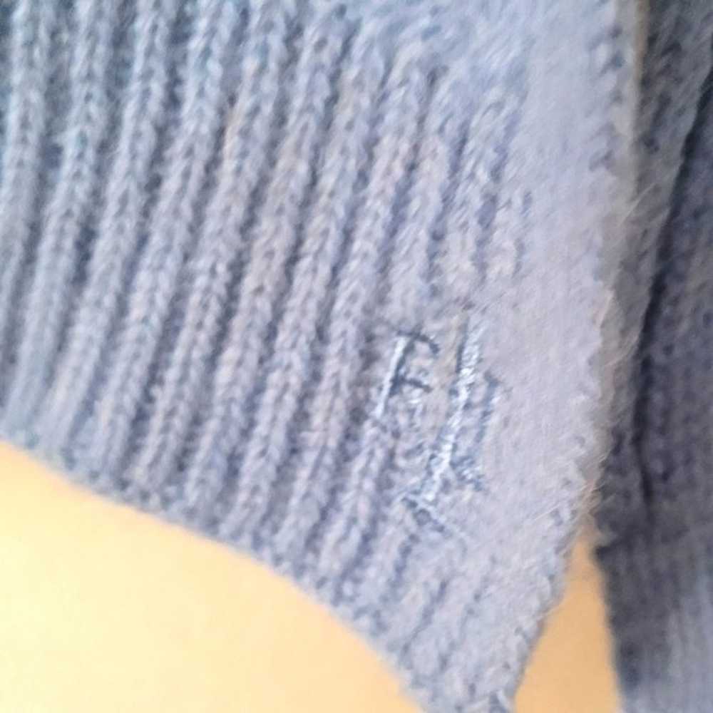 Vintage Lauren Ralph Lauren Periwinkle Blue Wool … - image 6