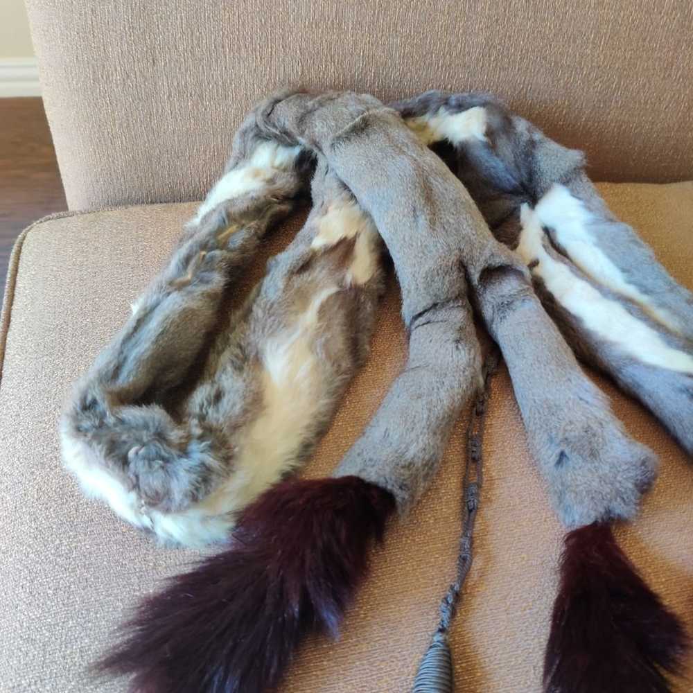 Authentic Vintage Mink Fur Collar - image 5