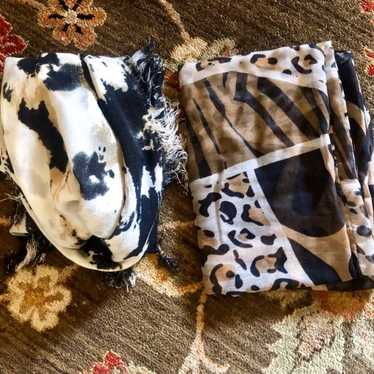 Bundle of Patterned Scarves