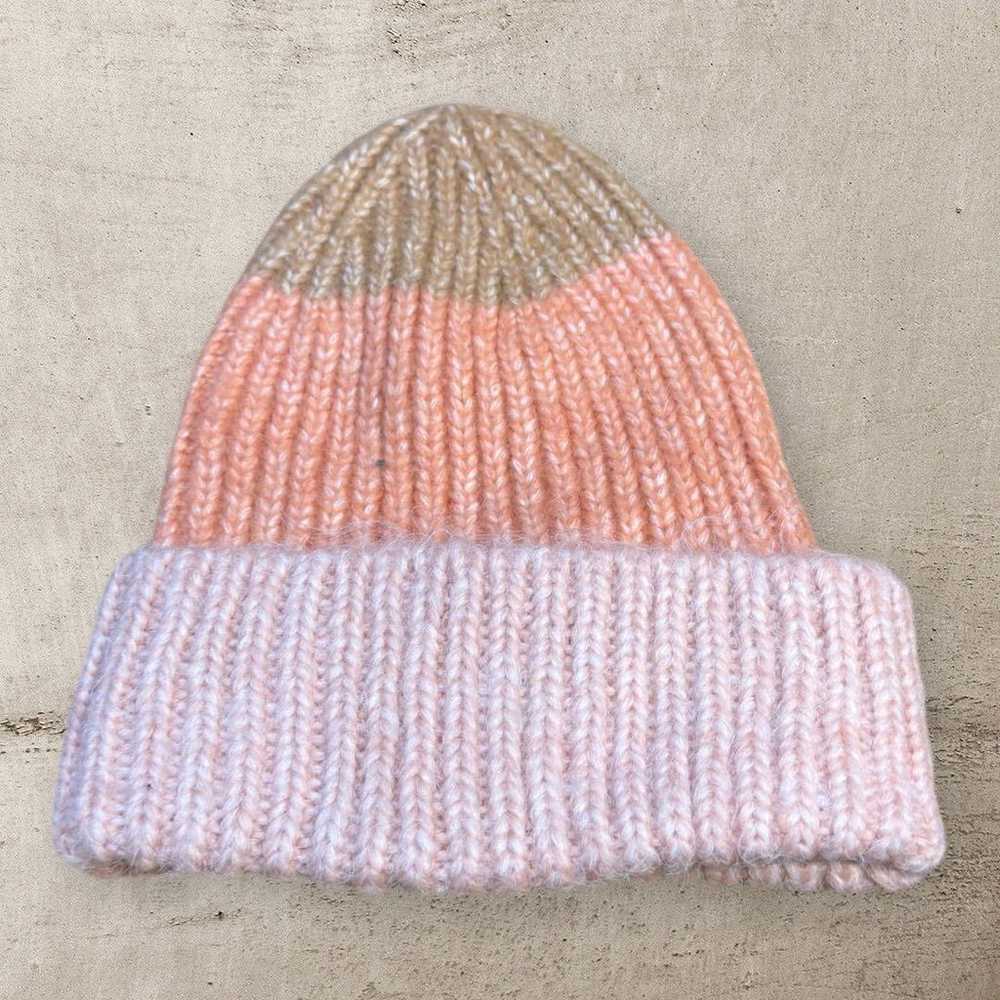 [0] Women's knit hat, loose and cute, knitted, ca… - image 2