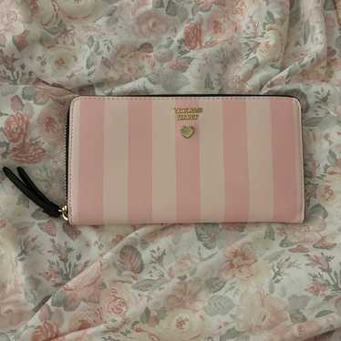 vintage Victoria's Secret striped wallet