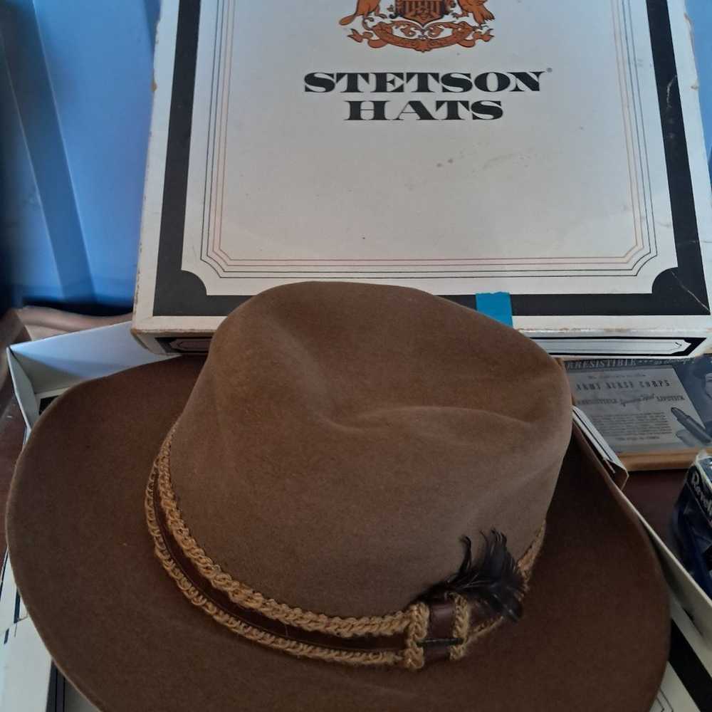 Vintage  Stetson: Hat :The gun club  Like New. Si… - image 1