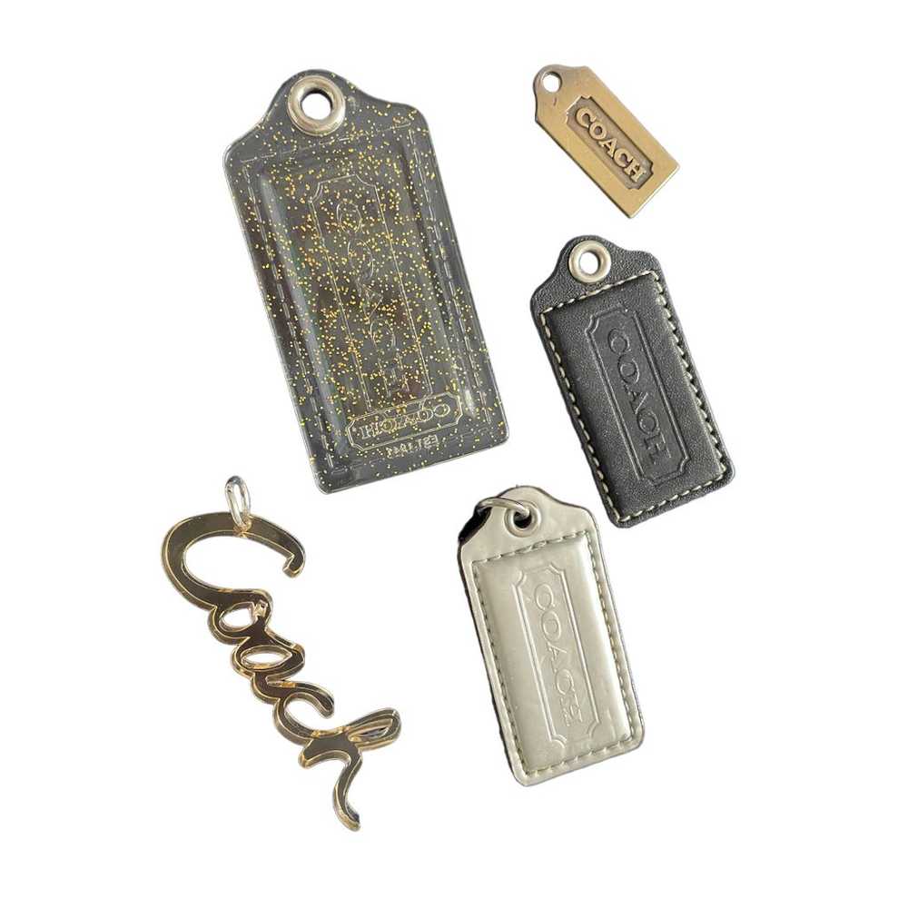 Coach keychain and tag bundle - image 2