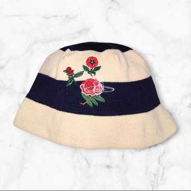 【Rare】 Vivienne Westwood Knit Hat Discontinued Nav